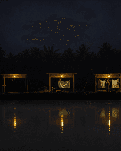 Mancing malam di kolam dan apa yang berubah