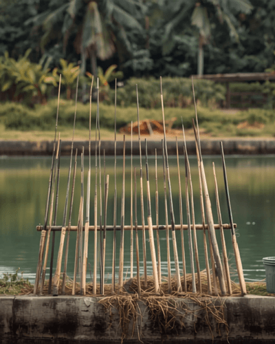 Mancing pertama kali tanpa punya alat sendiri